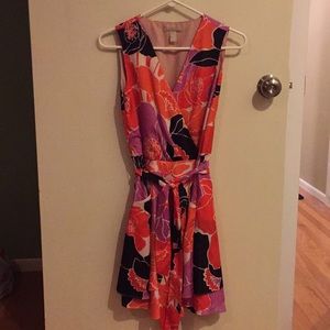Banana republic wrap style dress